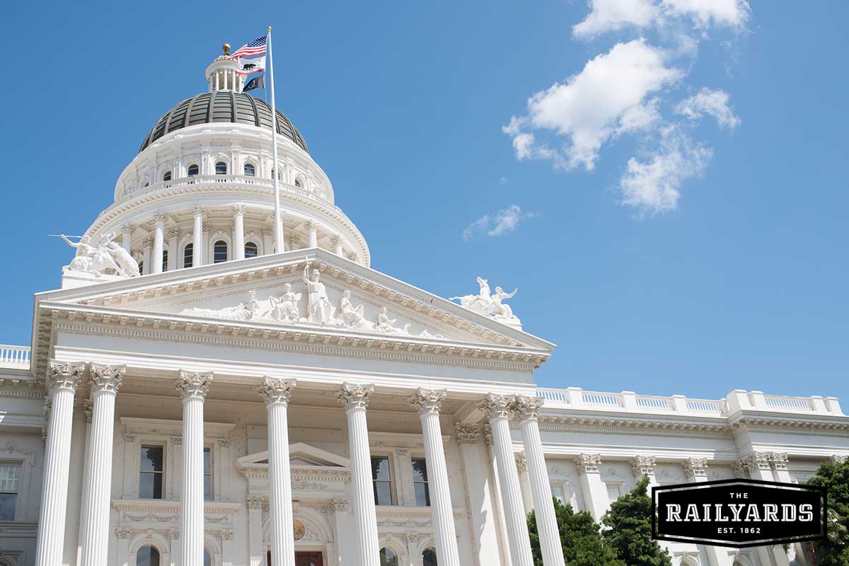 An image of the California Capitol Building. Discover 8 new laws that will impact Sacramento’s residents and businesses.